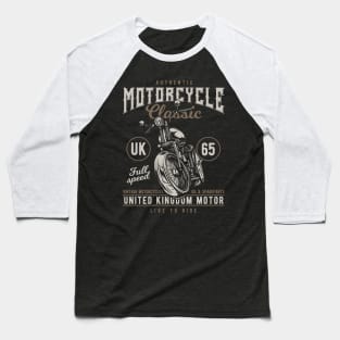 Motocycle classic Baseball T-Shirt